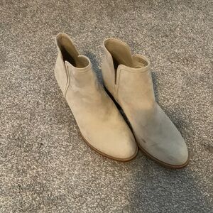 Loft Cream Ankle Boot